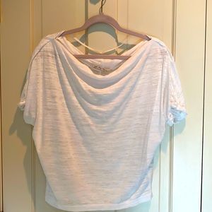 White Free People shirt NWT